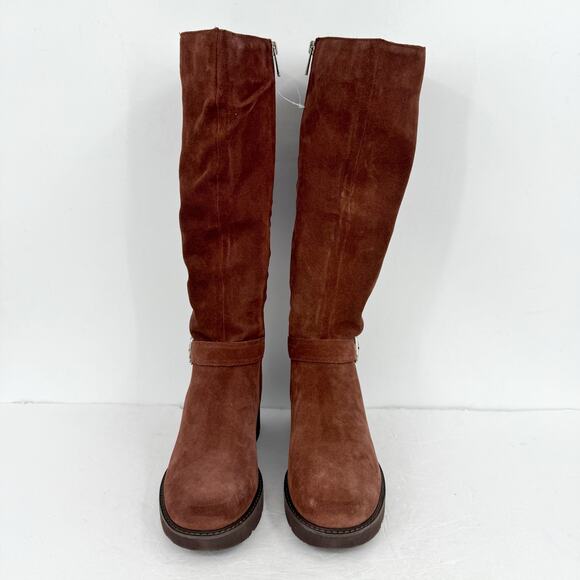 Naturalizer Womens Darry Tall Boots US 9 WIDE EU 40 Brown Water-Repellent NWOB - Picture 6 of 11